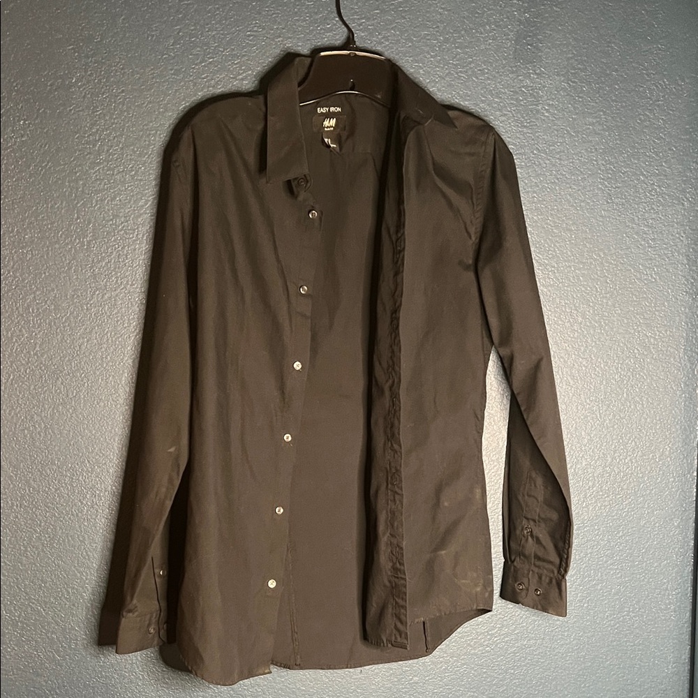 H&M black  Long Sleeve Shirt
